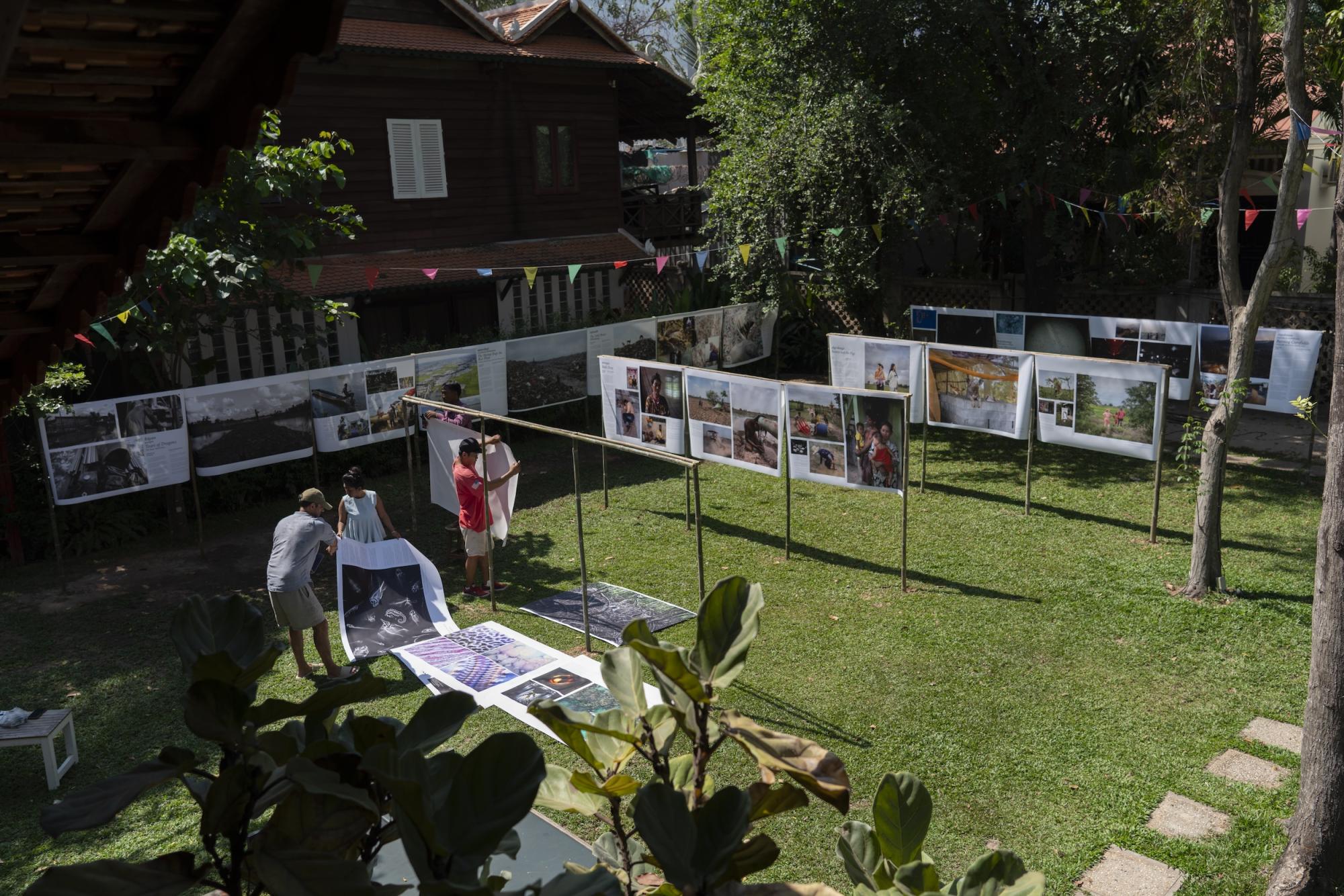 Gambar oleh Sobola Nalin semasa Festival Fotografi Angkor 2024 di Kemboja